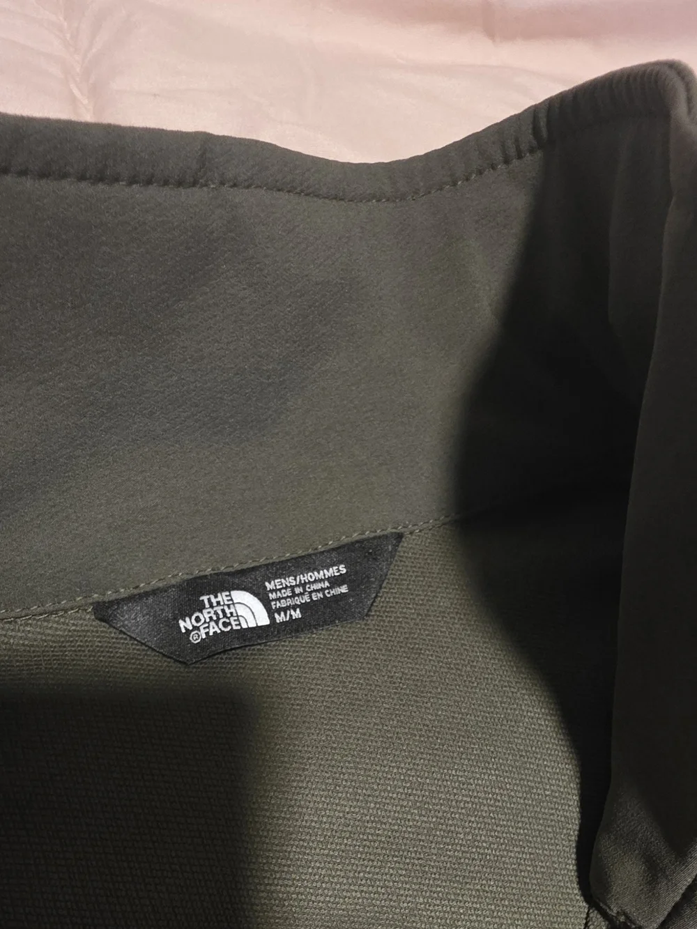 The North Face Men's Olive Green Softshell Jacket
